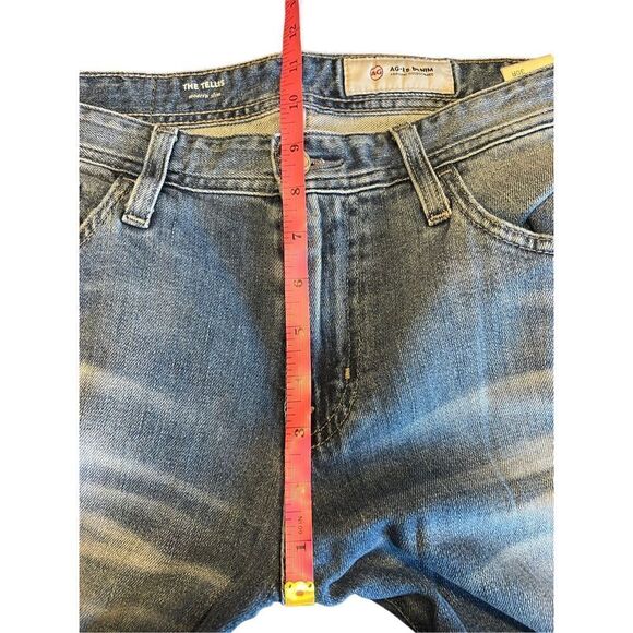 AG Adriano Goldschmied men’s jeans modern slim the tellis size 30R raw hem - Picture 7 of 8
